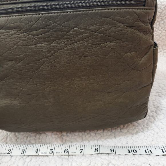 NEW Bueno of California Bueno Front Flap Large Crossbody Olive - Picture 5 of 7